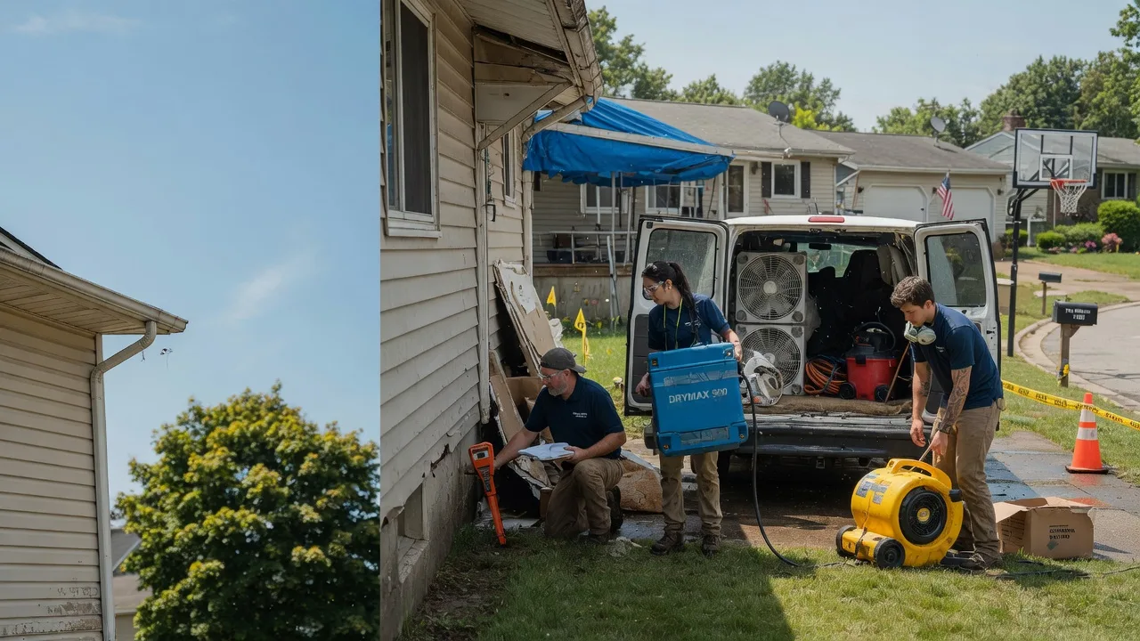 Ceiling Leak Cleanup in Rimersburg, PA near me