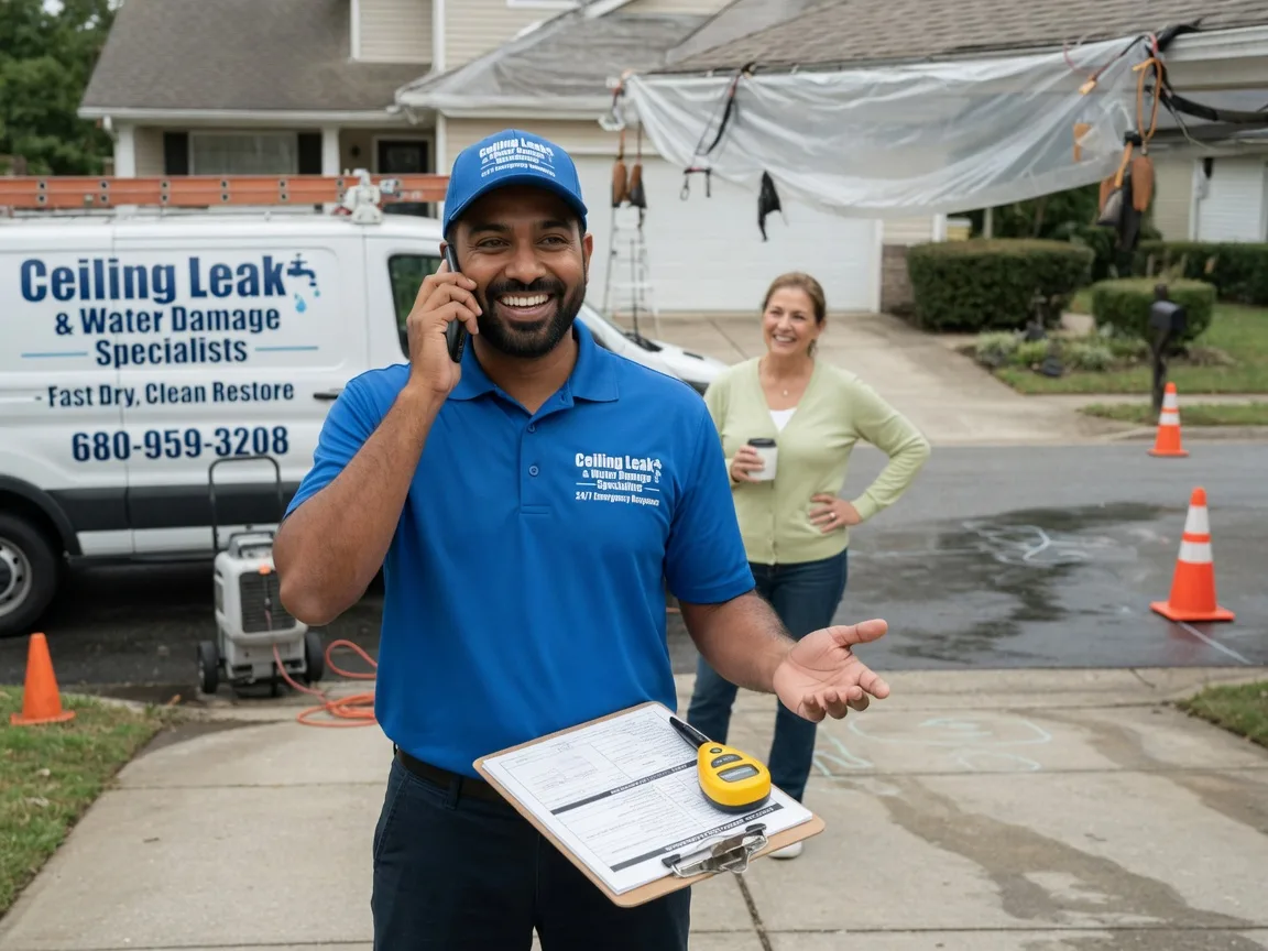 Ceiling Leak Cleanup Rimersburg, PA FAQs